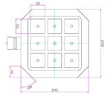 Magnetic palett for milling/UGV type MAGNETPAL ZERO