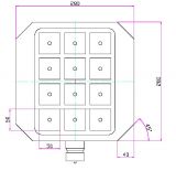 Magnetic palett for milling/UGV type MAGNETPAL ZERO