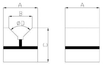 NARROW MAGNETIC VEE BLOCK 